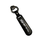 Infiniti Carbon Fiber Car Logo Keychain Keyring