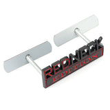 Jeep Redneck Edition Metal Car Front Grille Emblem Badge Auto Rear Sticker Decal