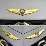 Lexus Metal Wings Car Front Hood Sticker Emblem Badge Decal