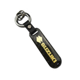 Suzuki Carbon Fiber Car Logo Keychain Keyring