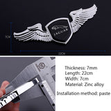 Jaguar Metal Wings Car Front Emblem Badge Sticker Decal