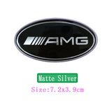 Mercedes Benz AMG Maybach Elliptical Metal Car Window Sticker Emblem Badge Decal
