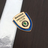 Skoda Metal Shield Car Rear Sticker Auto Window Emblem Badge Decal