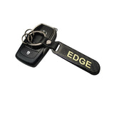 Ford EDGE Carbon Fiber Car Logo Keychain Keyring