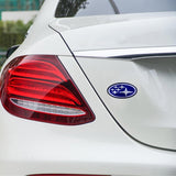 Subaru Elliptical Metal Car Window Sticker Emblem Badge Decal
