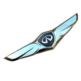 Infiniti Metal Wings Car Front Hood Sticker Emblem Badge Decal