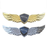 Jaguar Metal Wings Car Front Sticker Emblem Badge Decal
