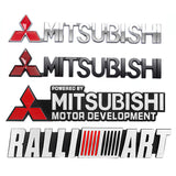 Mitsubishi Ralliart Metal Car Rear Sticker Decal Emblem Badge