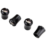 4pcs/set Cadillac Logo Car Air Valve Stem Caps Auto Tyre Valve Covers