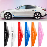 6pcs Lincoln TPU Car Door Anti-collision Protective Stickers Bumper Strip Decal