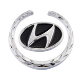 Hyundai Metal Car Rear Sticker Auto Window Emblem Badge Decal