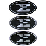 KIA Elliptical Metal Car Window Sticker Emblem Badge Decal