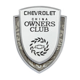 Chevrolet Metal Shield Car Rear Sticker Auto Window Emblem Badge Decal