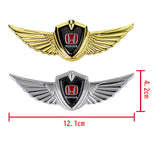 Honda Logo 3D Metal Wing Car Emblem Sticker Badge Decal