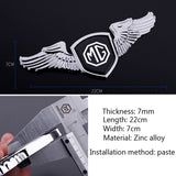 MG Trophy Metal Wings Car Front Emblem Badge Sticker Decal