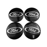 4pcs 60mm Ford Car Wheel Center Hub Cap Sticker Decal