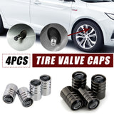 4pcs/set Nissan Nismo Z Logo Car Air Valve Stem Caps Auto Tyre Valve Covers