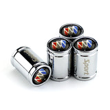 4pcs Buick Logo Car Tire Valve Caps