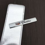 2pcs Cadillac Logo Car Fender Side Emblem Badge Sticker