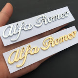 Alfa Romeo Metal Car Rear Sticker Emblem Badge Decal