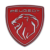 Peugeot Lion Head Logo Metal Car Rear Sticker Decal Auto Body Emblem Badge