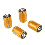 4pcs/set Renault Logo Matte Car Air Valve Stem Caps Auto Tyre Valve Covers