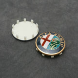 4pcs/set 60mm Alfa Romeo Logo ABS Car Wheel Center Hub Cap
