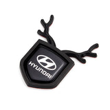 Hyundai ABS Deer Car Rear Sticker Shield Trunk Emblem Badge Decal