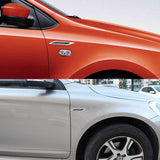 2pcs Toyota TRD Logo Metal Car Sider Fender Sticker Emblem Badge