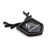 Citroen ABS Deer Car Rear Sticker Shield Trunk Emblem Badge Decal