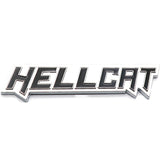 Dodge Hellcat Metal Car Trunk Sticker Front Grille Emblem Badge