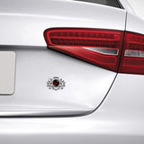 Honda Double Lion Metal Car Rear Sticker Auto Window Emblem Badge Decal