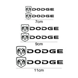 Set Dodge Wheel Brake Caliper Sticker