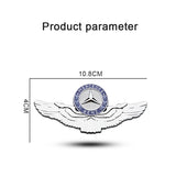 Mercedes Benz Car Body Wing Emblem Sticker Metal Auto Window Trunk Badge Decal