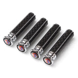 4pcs/set BMW M Power Hamann Alpina Carlsson Logo Car Door Bolt Lock Pins Gate Lock Screws