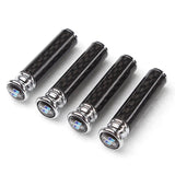 4pcs/set BMW M Power Hamann Alpina Carlsson Logo Car Door Bolt Lock Pins Gate Lock Screws