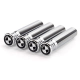 4pcs/set BMW M Power Hamann Alpina Carlsson Logo Car Door Bolt Lock Pins Gate Lock Screws