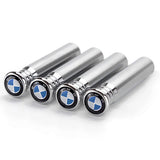 4pcs/set BMW M Power Hamann Alpina Carlsson Logo Car Door Bolt Lock Pins Gate Lock Screws