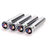 4pcs/set BMW M Power Hamann Alpina Carlsson Logo Car Door Bolt Lock Pins Gate Lock Screws
