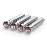 4pcs/set BMW M Power Hamann Alpina Carlsson Logo Car Door Bolt Lock Pins Gate Lock Screws