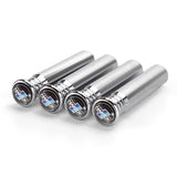 4pcs/set BMW M Power Hamann Alpina Carlsson Logo Car Door Bolt Lock Pins Gate Lock Screws