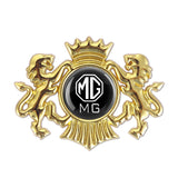 MG Double Lion Metal Car Rear Sticker Auto Window Emblem Badge Decal