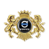 Volvo Double Lion Metal Car Rear Sticker Auto Window Emblem Badge Decal