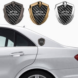 Chevrolet Shield Carbon Fiber Car Side Window Sticker Emblem Badge Decal