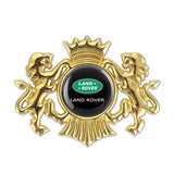 Land Rover Double Lion Metal Car Rear Sticker Auto Window Emblem Badge Decal