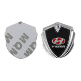 Hyundai Car Logo Shield Metal Auto Window Sticker Emblem Badge Decal