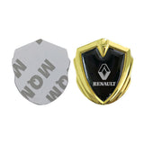 Renault Car Logo Shield Metal Auto Window Sticker Emblem Badge Decal