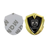 Dodge Car Logo Shield Metal Auto Window Sticker Emblem Badge Decal