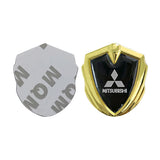 Mitsubishi Car Logo Shield Metal Auto Window Sticker Emblem Badge Decal