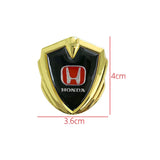 Honda Car Logo Shield Metal Auto Window Sticker Emblem Badge Decal
